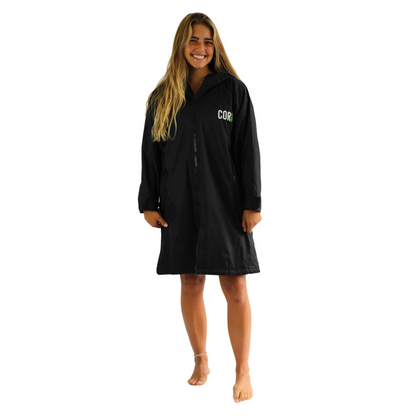COR Surf Waterproof Swim Parka | XS-XL (Black)