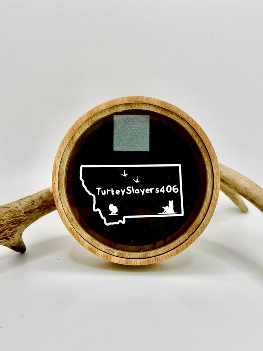 Swinging Snoods Turkey Calls Ash - Glass Over Glass - TurkeySlayers406 Edition - Angler's Pro Tackle & Outdoors