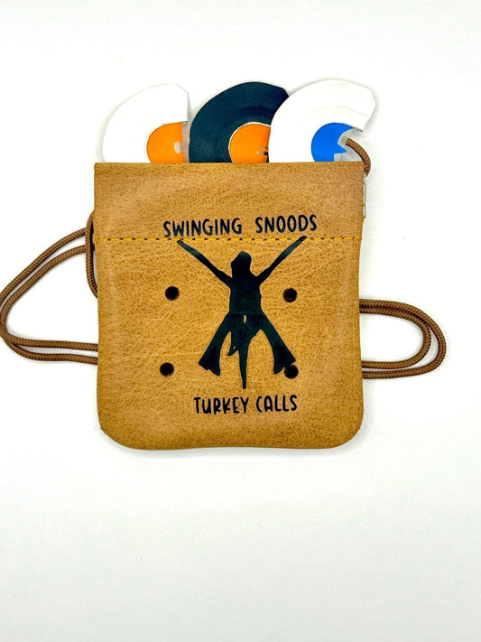 Swinging Snoods Turkey Calls Leather Mouth Call Pouch - Angler's Pro Tackle & Outdoors