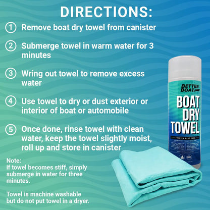 Better Boat - Synthetic Chamois Dry Towel