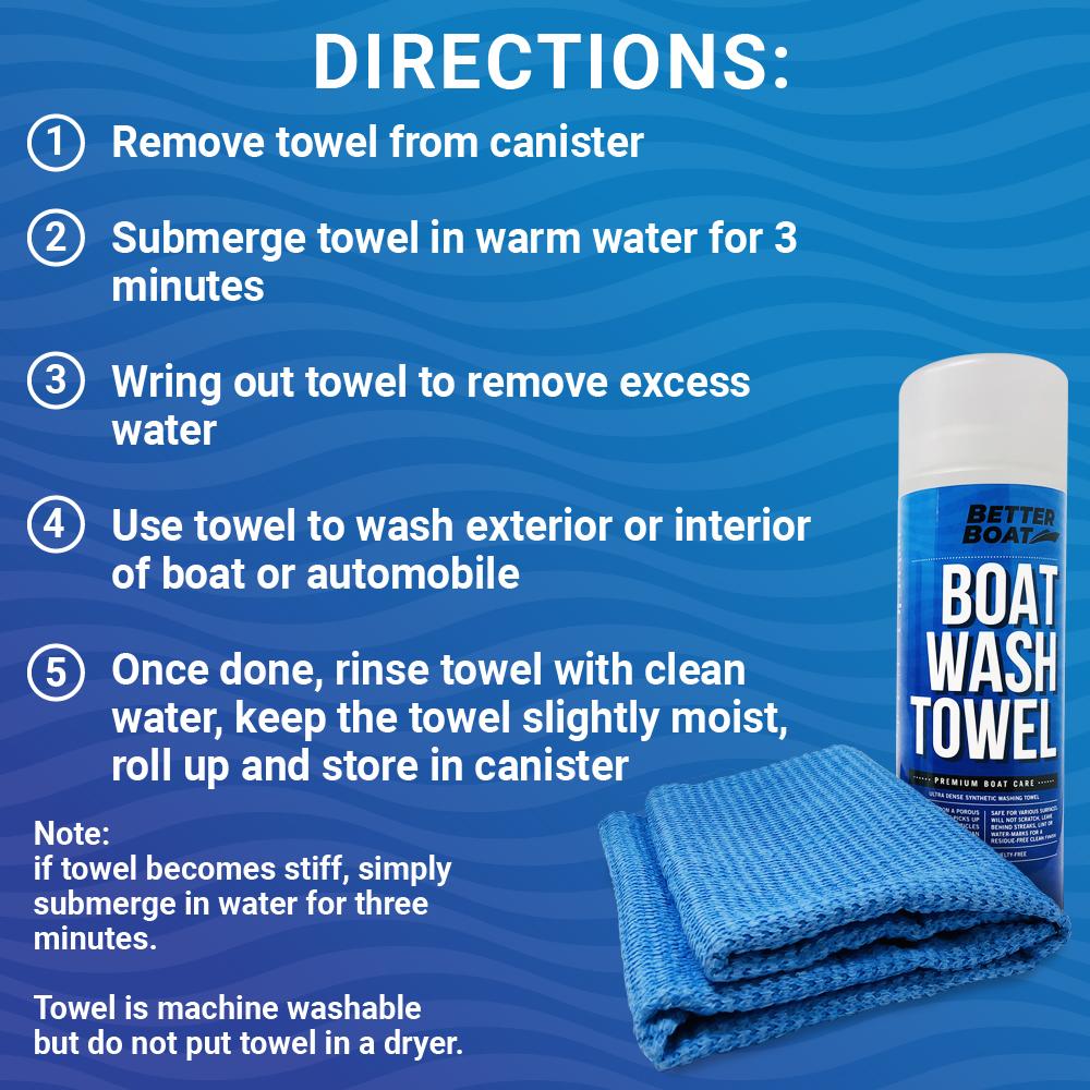 Better Boat - Synthetic Chamois Wash Towel