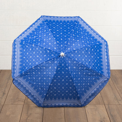 Picnic Time 5.5 Ft. Portable Beach Umbrella