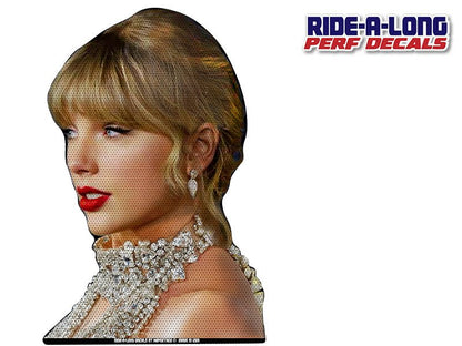 T Swift *RIDE A LONG* Perforated Decal - Angler's Pro Tackle & Outdoors