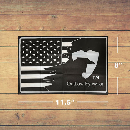 Tactical Glasses Retaining Cord & 2 Oversized Cleaning Cloths - Angler's Pro Tackle & Outdoors