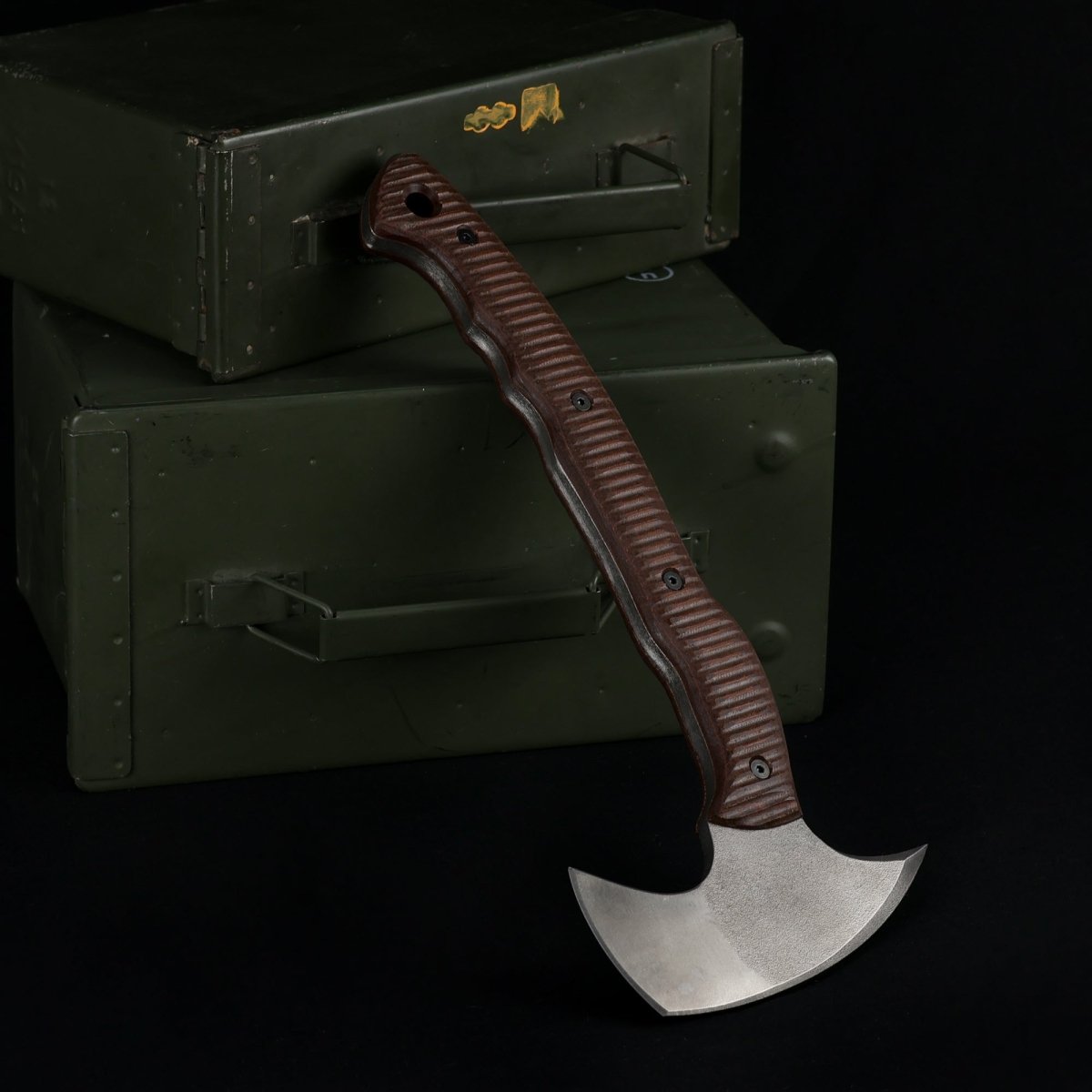 AncientSmithy Tactical tomahawk "Wendigo" with polymer composite handle