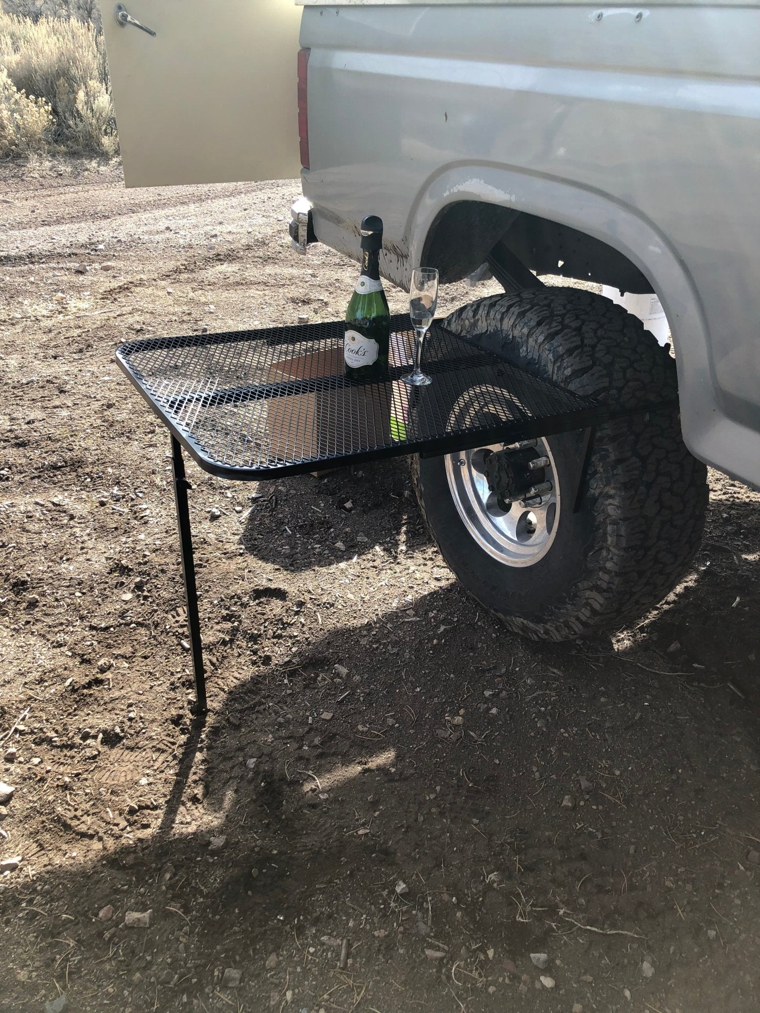 Tailgaters Tire Table Large Steel Camping Table - Angler's Pro Tackle & Outdoors