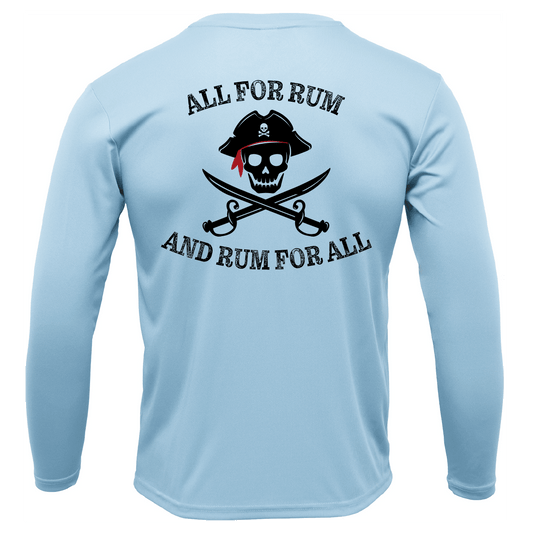 Tampa Bay "All For Rum and Rum For All" Long Sleeve UPF 50+ Dry - Fit Shirt - Angler's Pro Tackle & Outdoors