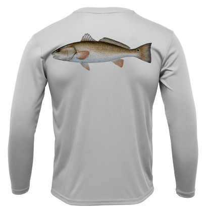 Tampa, FL Redfish Long Sleeve UPF 50+ Dry - Fit Shirt - Angler's Pro Tackle & Outdoors