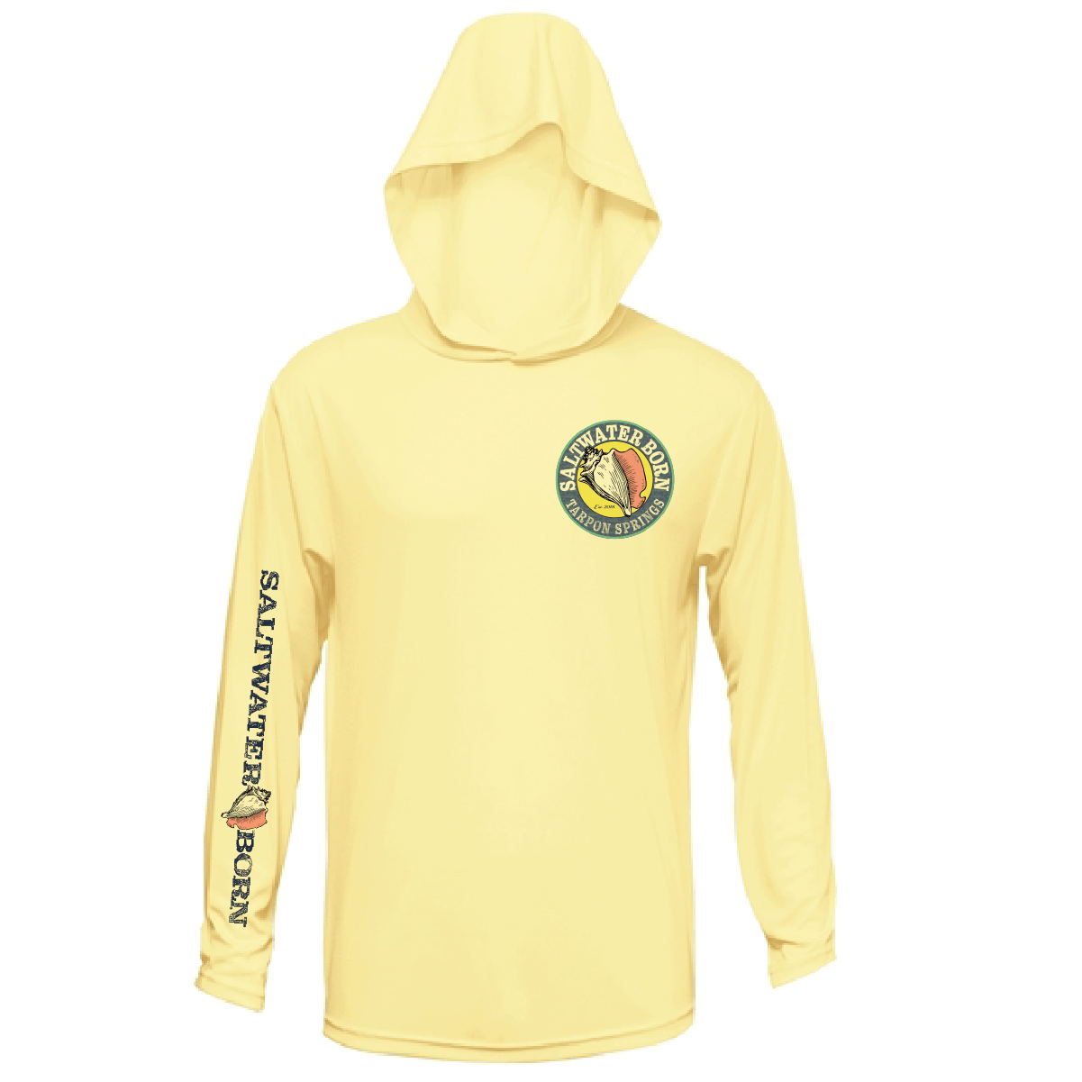 Tarpon Springs, FL Action Tarpon Long Sleeve UPF 50+ Dry - Fit Hoodie - Angler's Pro Tackle & Outdoors