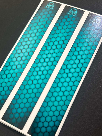 The Bowtique Black Drop Shadow Honeycomb Arrow Wraps