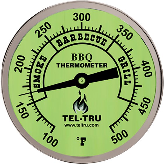 Tel - Tru BQ300 Thermometer, 3" Glow Dial, 2.5" Stem - Angler's Pro Tackle & Outdoors