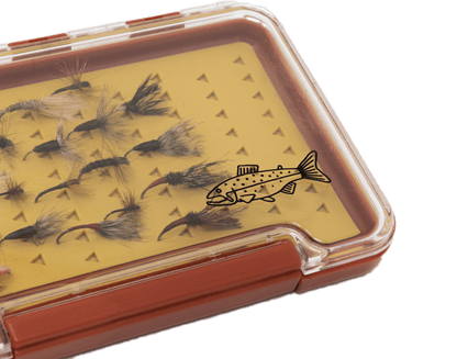 Tenkara Rod Co. Loaded Fly Box with 24 Kebari Flies - Angler's Pro Tackle & Outdoors