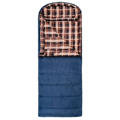 TETON Sports Celsius XL - 25 Degree Right Zipper Sleeping Bag for Camping, Blue - Angler's Pro Tackle & Outdoors