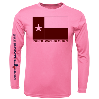 Texas A&M Edition Freshwater Born Girl's Long Sleeve UPF 50+ Dry - Fit Shirt - Angler's Pro Tackle & Outdoors