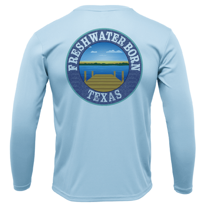 Texas A&M Edition Freshwater Born Men's Long Sleeve UPF 50+ Dry - Fit Shirt - Angler's Pro Tackle & Outdoors