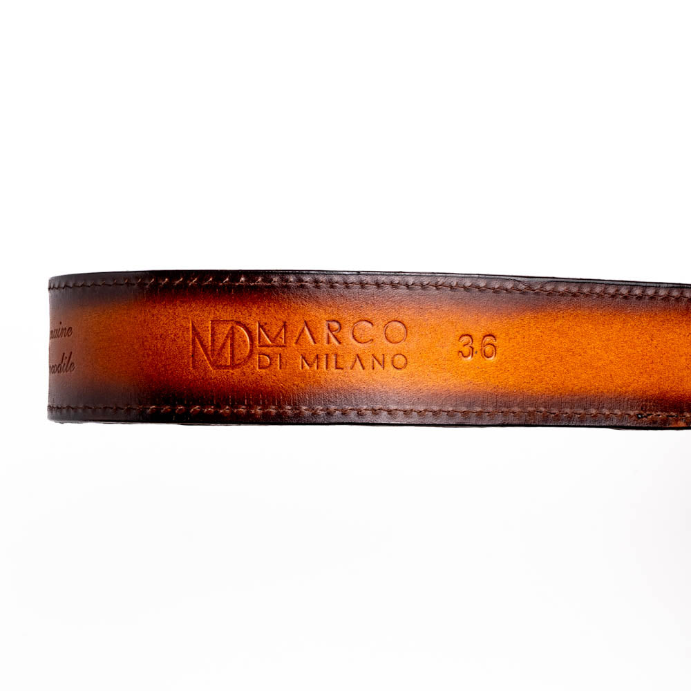 Marco Di Milano Texas Belt Aged Brown