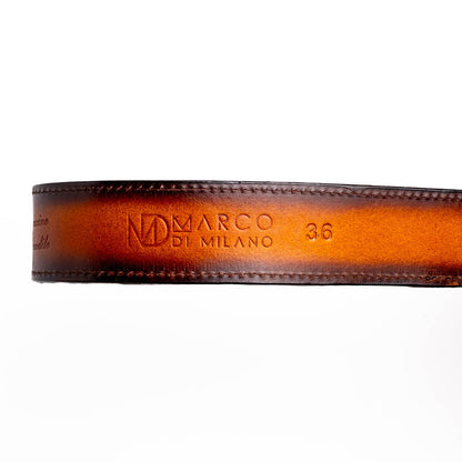 Marco Di Milano Texas Belt Aged Brown
