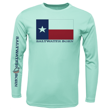 Texas Flag Long Sleeve UPF 50+ Dry - Fit Shirt - Angler's Pro Tackle & Outdoors