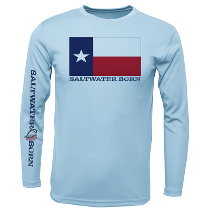 Texas Flag Long Sleeve UPF 50+ Dry - Fit Shirt - Angler's Pro Tackle & Outdoors