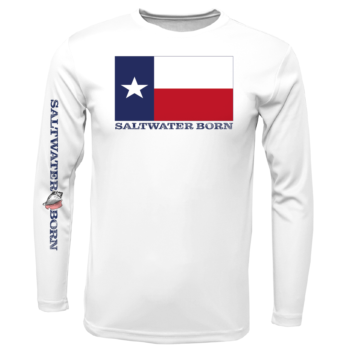 Texas Flag Long Sleeve UPF 50+ Dry - Fit Shirt - Angler's Pro Tackle & Outdoors