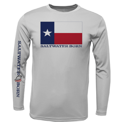 Texas Flag Long Sleeve UPF 50+ Dry - Fit Shirt - Angler's Pro Tackle & Outdoors