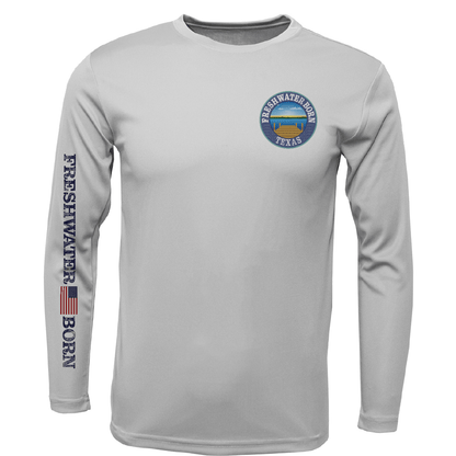 Texas Freshwater Born "All For Rum and Rum For All" Boy's Long Sleeve UPF 50+ Dry - Fit Shirt - Angler's Pro Tackle & Outdoors