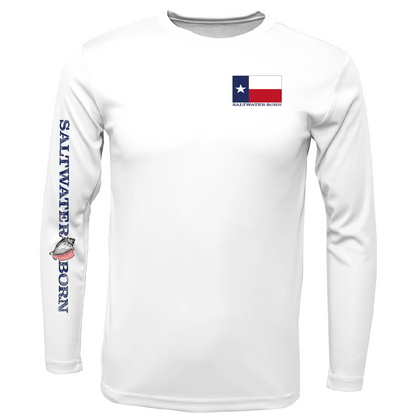 Texas Redfish Long Sleeve UPF 50+ Dry - Fit Shirt - Angler's Pro Tackle & Outdoors