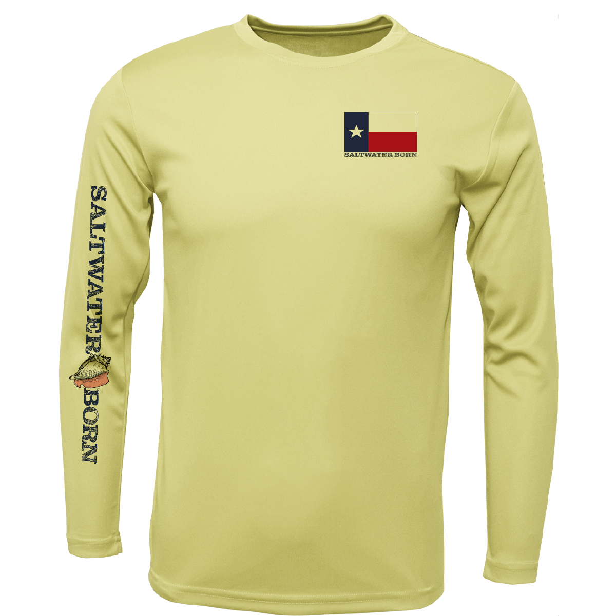 Texas Redfish Long Sleeve UPF 50+ Dry - Fit Shirt - Angler's Pro Tackle & Outdoors