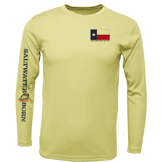 Texas Redfish Long Sleeve UPF 50+ Dry - Fit Shirt - Angler's Pro Tackle & Outdoors