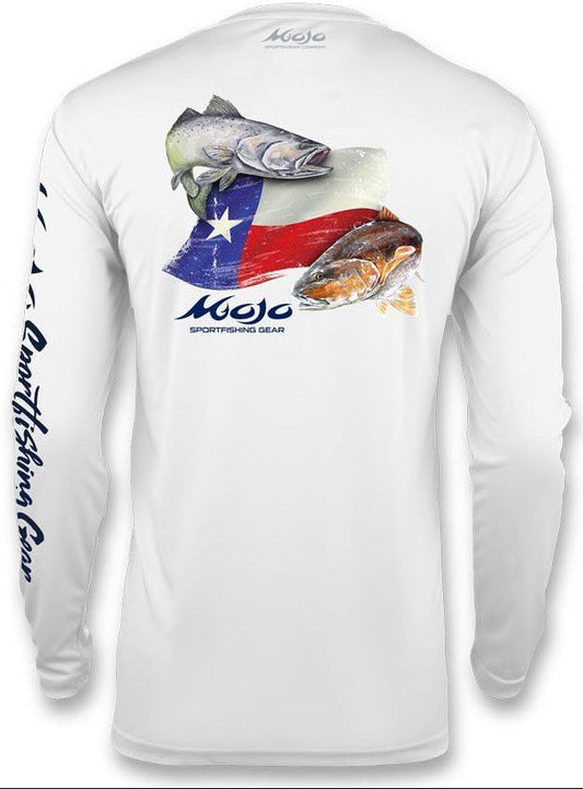 Mojo - Performance Fish Texas Flag Redfish/Trout