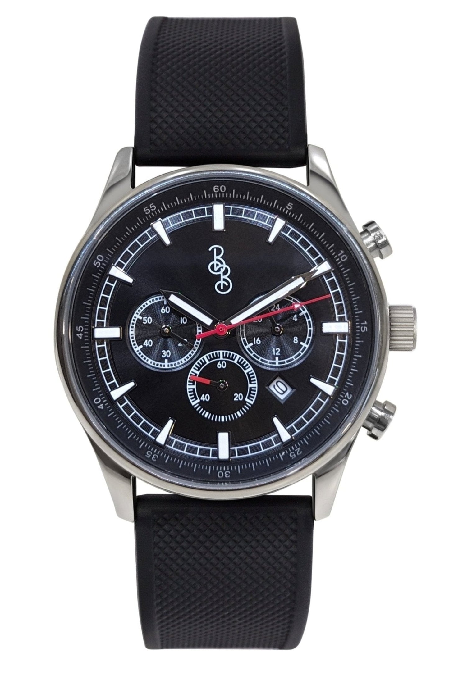 Beyond Boring Watch Co. Black Sport Chronograph