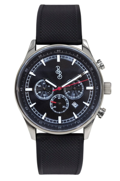 Beyond Boring Watch Co. Black Sport Chronograph