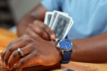 Beyond Boring Watch Co. Blue Classic Watch