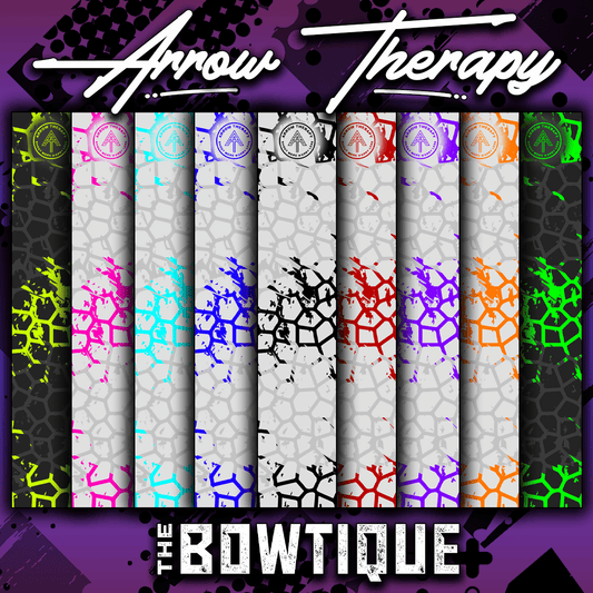 The Bowtique Arrow Therapy x Bowtique "Shatter" Arrow Wraps - Angler's Pro Tackle & Outdoors