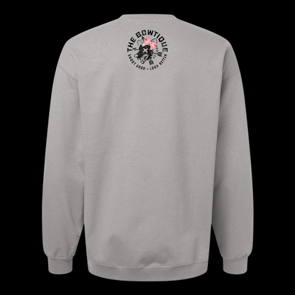 The Bowtique He’s Hunting. Crew Neck Sweatshirt - Angler's Pro Tackle & Outdoors