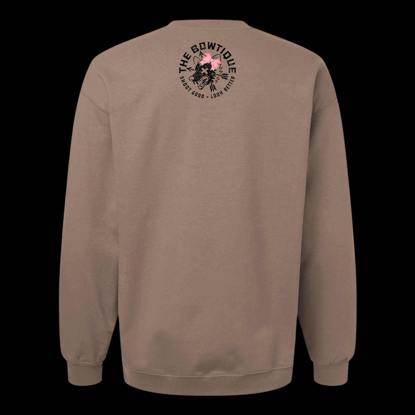 The Bowtique He’s Hunting. Crew Neck Sweatshirt - Angler's Pro Tackle & Outdoors