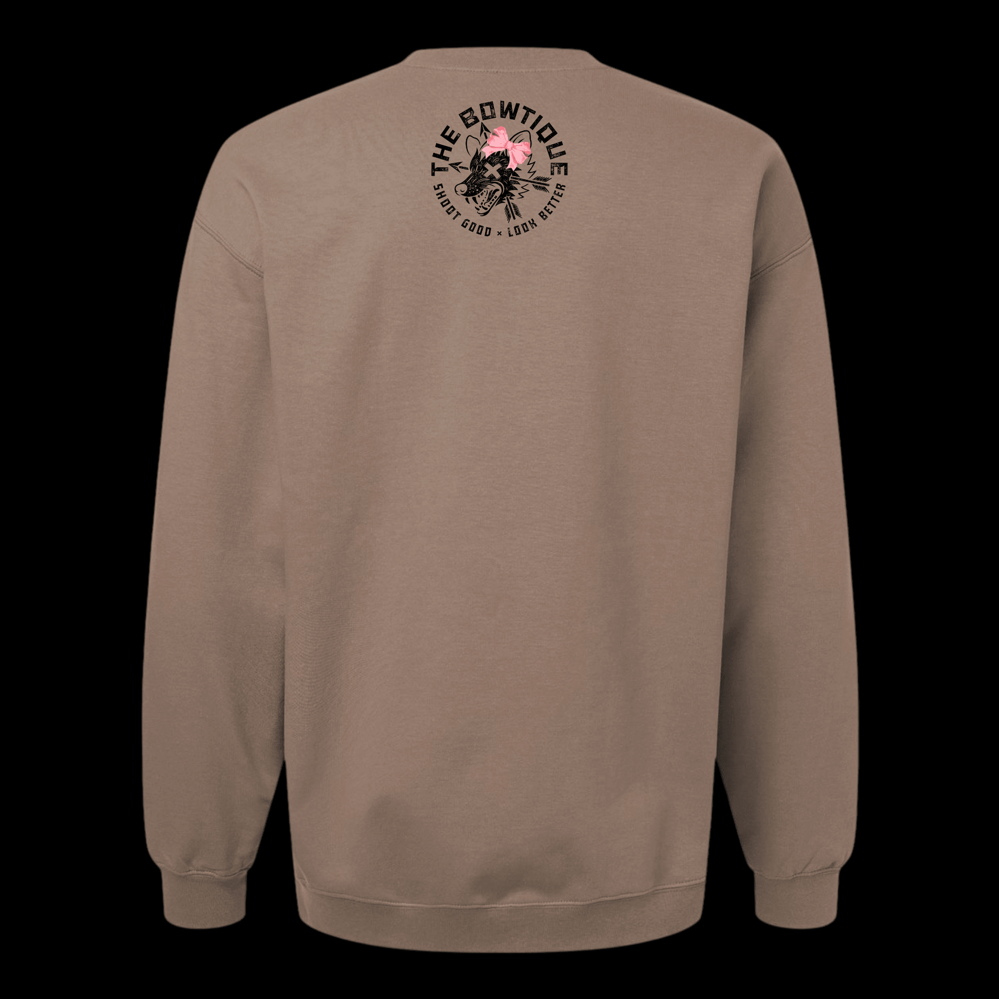 The Bowtique He’s Hunting. Crew Neck Sweatshirt - Angler's Pro Tackle & Outdoors