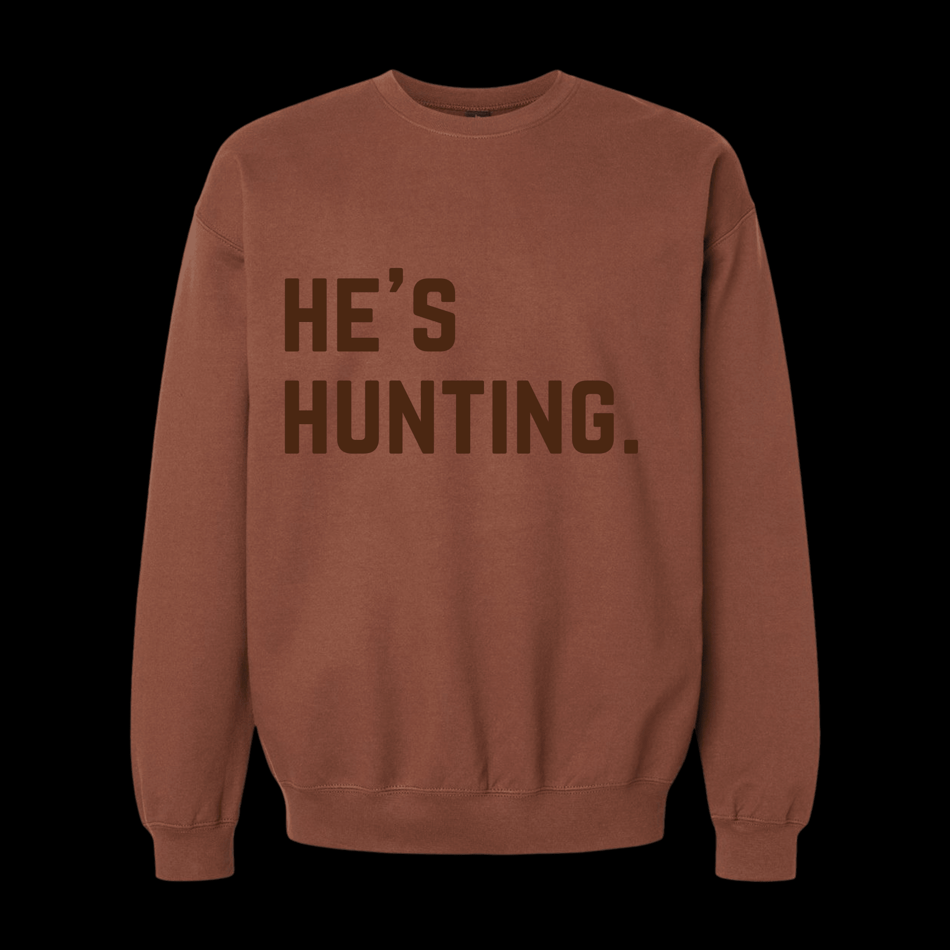 The Bowtique He’s Hunting. Crew Neck Sweatshirt - Angler's Pro Tackle & Outdoors