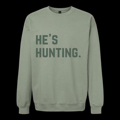 The Bowtique He’s Hunting. Crew Neck Sweatshirt - Angler's Pro Tackle & Outdoors
