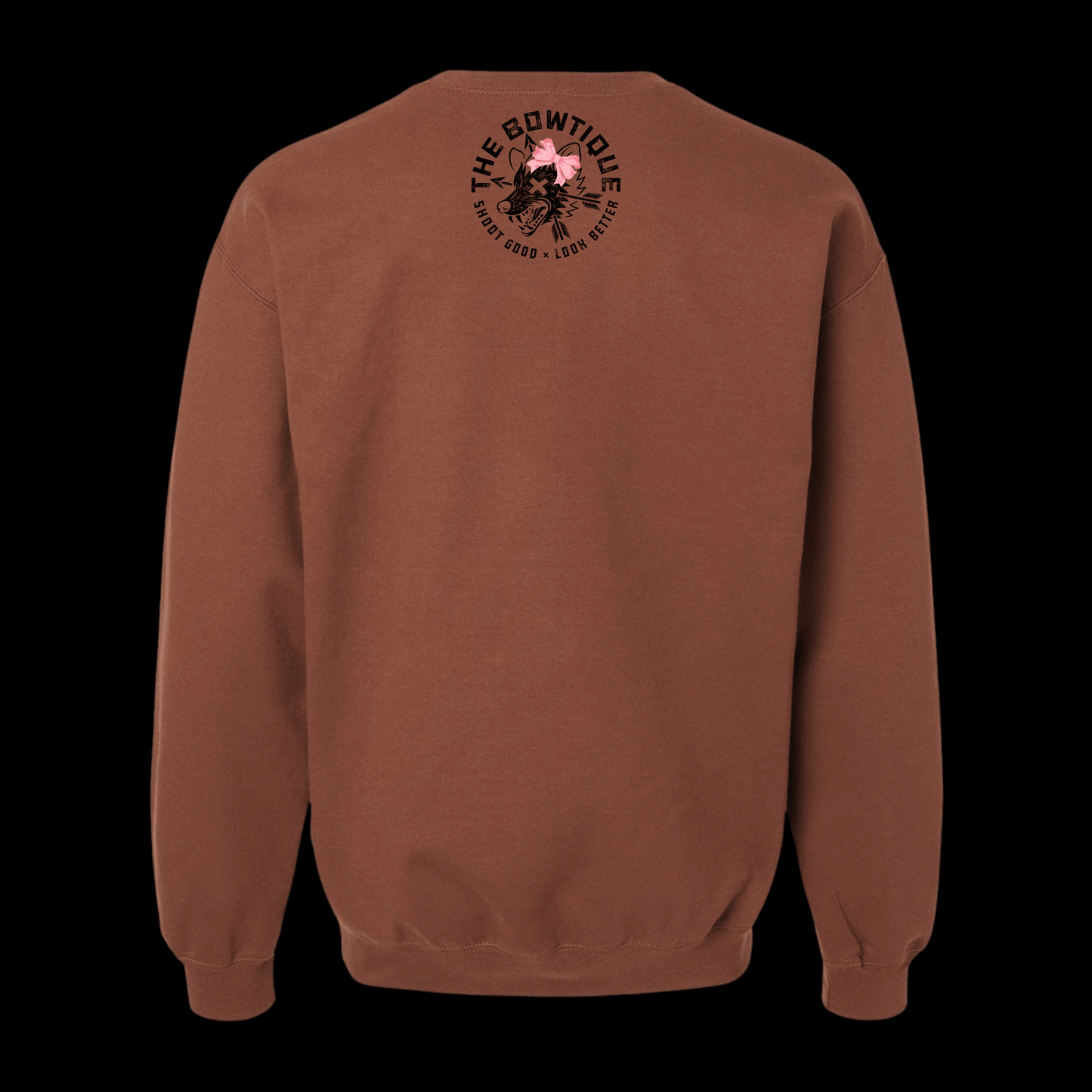 The Bowtique He’s Hunting. Crew Neck Sweatshirt - Angler's Pro Tackle & Outdoors