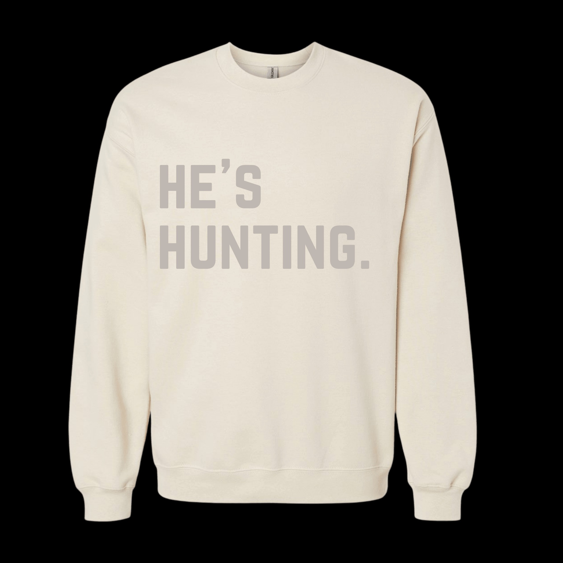 The Bowtique He’s Hunting. Crew Neck Sweatshirt - Angler's Pro Tackle & Outdoors