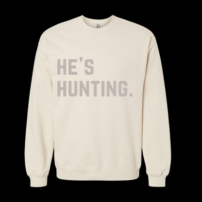 The Bowtique He’s Hunting. Crew Neck Sweatshirt - Angler's Pro Tackle & Outdoors