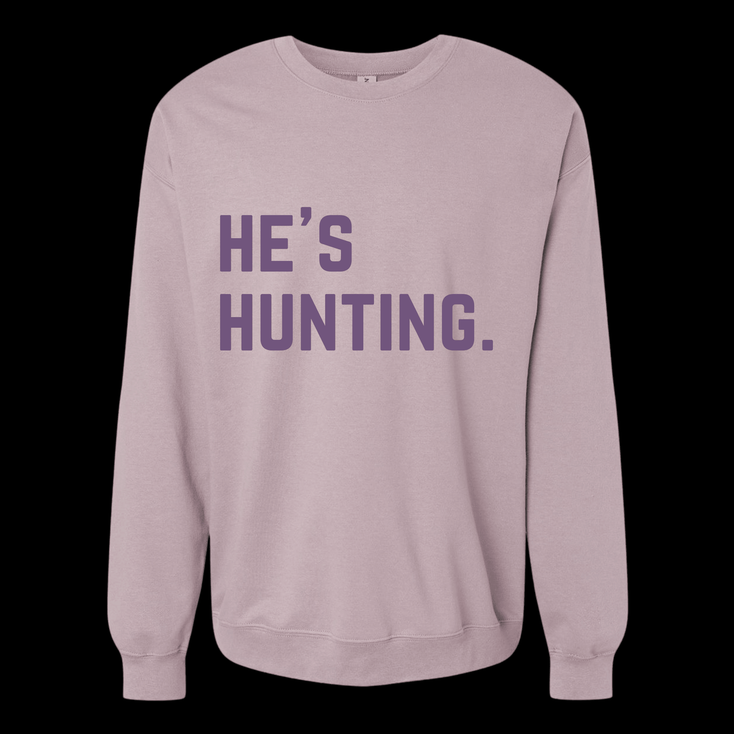 The Bowtique He’s Hunting. Crew Neck Sweatshirt - Angler's Pro Tackle & Outdoors