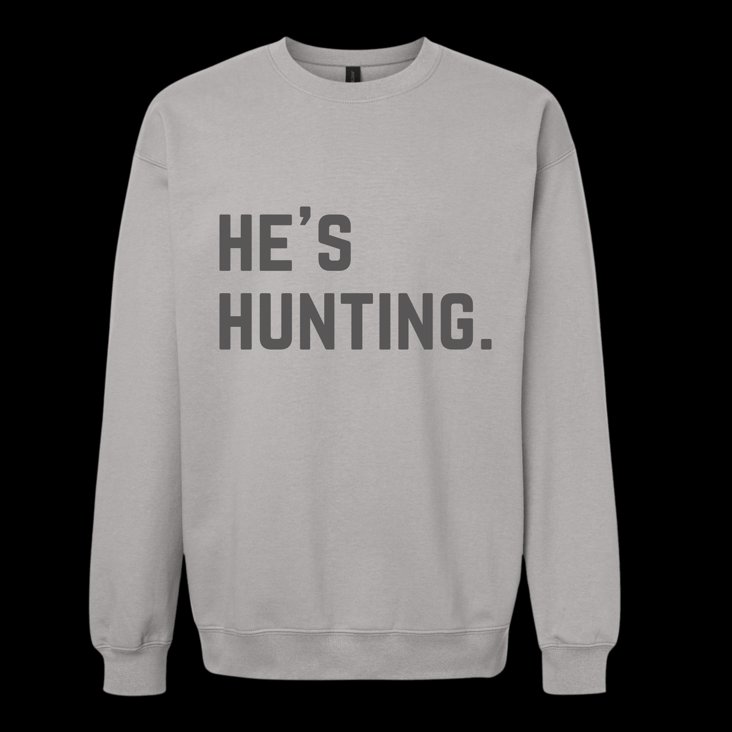 The Bowtique He’s Hunting. Crew Neck Sweatshirt - Angler's Pro Tackle & Outdoors