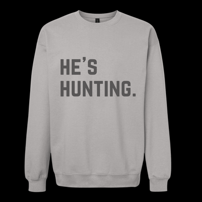 The Bowtique He’s Hunting. Crew Neck Sweatshirt - Angler's Pro Tackle & Outdoors