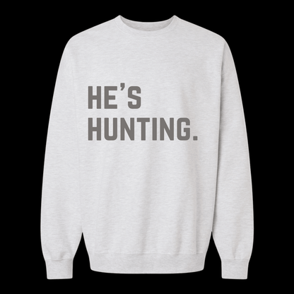 The Bowtique He’s Hunting. Crew Neck Sweatshirt - Angler's Pro Tackle & Outdoors