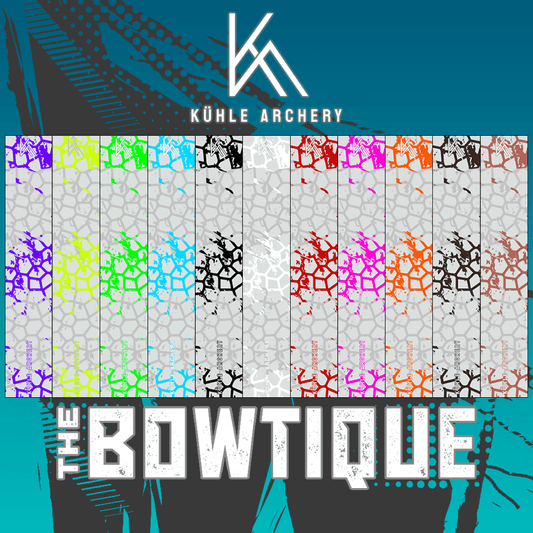 The Bowtique Kuhle Archery x Bowtique Arrow Wraps - Angler's Pro Tackle & Outdoors