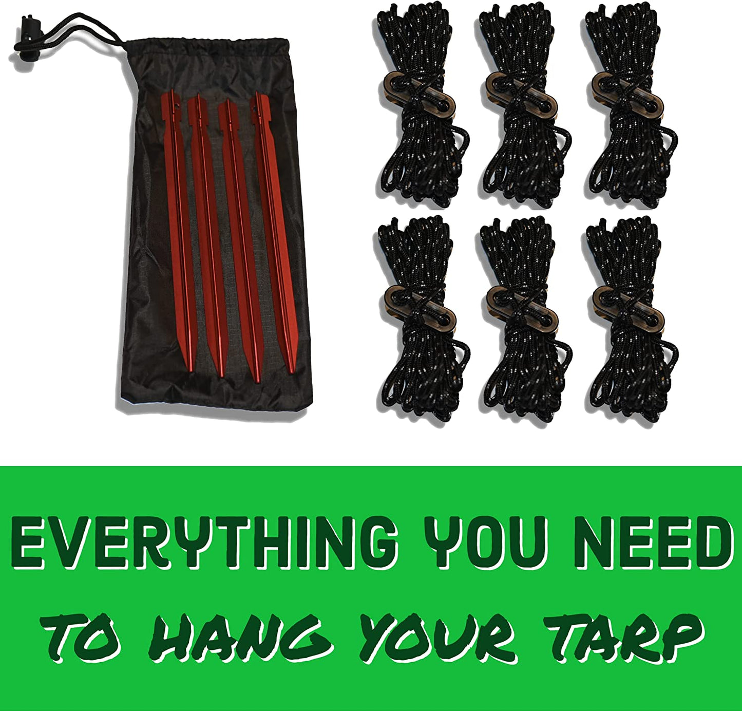 Hanging High Hammocks The Canopy – Waterproof 11' Hammock Tarp