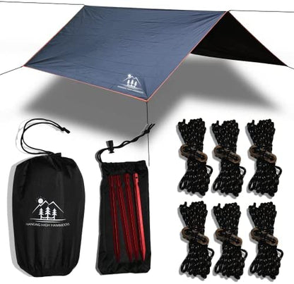 Hanging High Hammocks The Canopy – Waterproof 11' Hammock Tarp