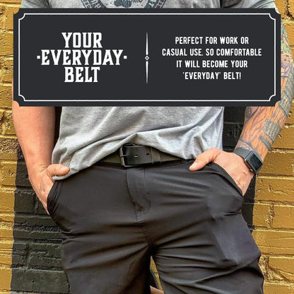 Main Street Forge - The Classic Leather Everyday Belt